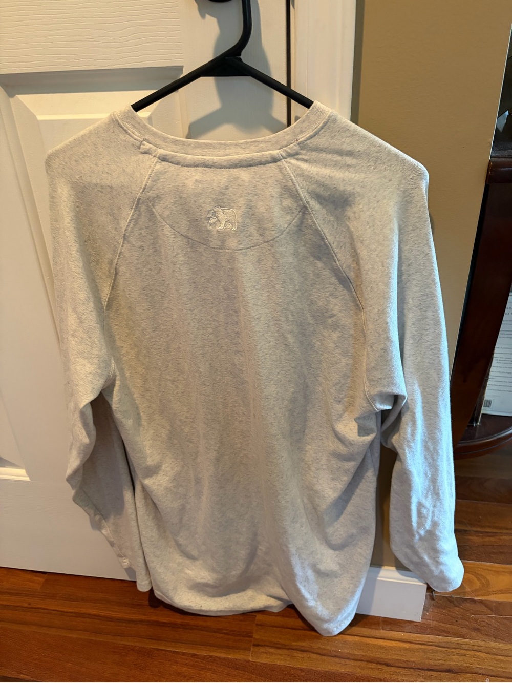 The Normal Brand Men's Puremeso Long-Sleeve Henley - Oatmeal Heather - size M - Picture 3 of 3